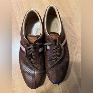 Bally leather sneakers size 11 1/2